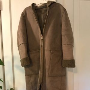 Faux Shearling Jacket from Zara
